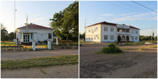 Some of the administrative buildings in Chinde