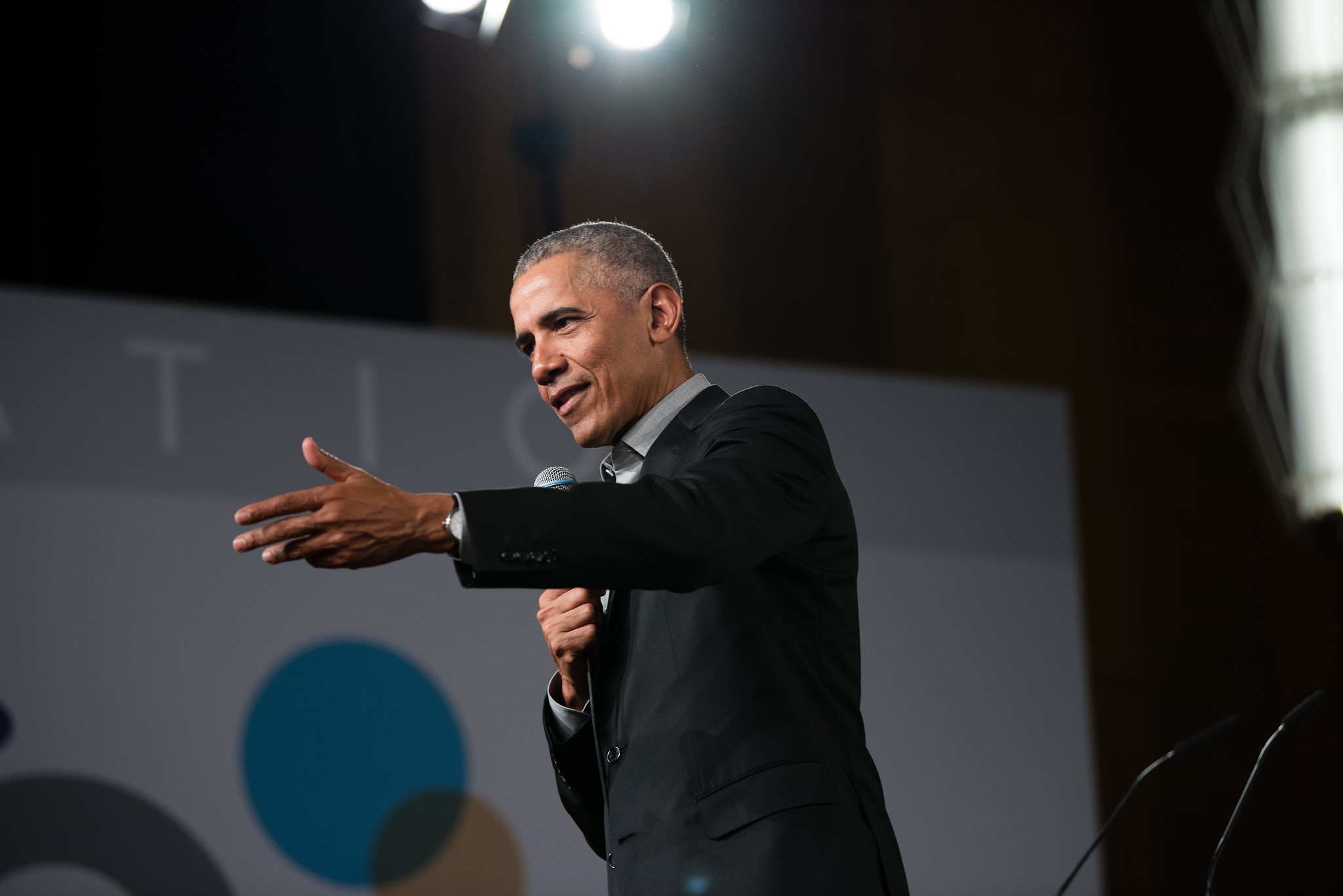 President Barack Obama at ESMT Berlin